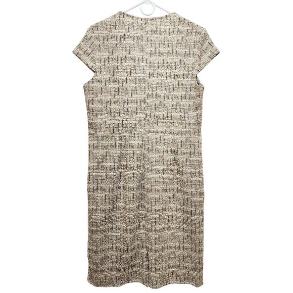Grace Karin Womens Tweed Cap Sleeve Sheath Dress Back Zipper & Lining size XL - Picture 4 of 11
